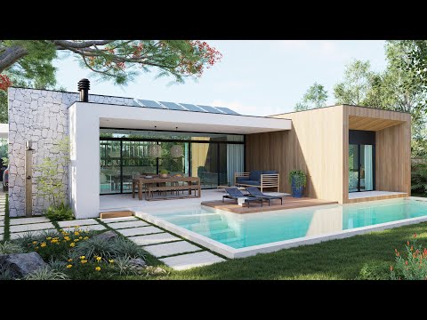 Modernes und Gemütliches Haus mit Unglaublichem Außenbereich: Lassen Sie sich Inspirieren!