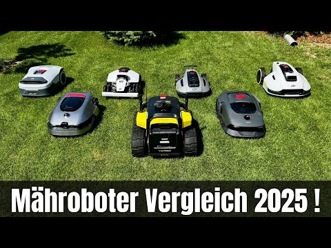 The robot lawn mower comparison 2025 || These are my models