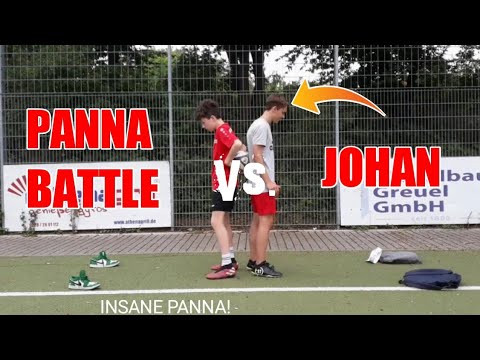 PANNA BATTLE Vs. JOHAN 🔥 [3 insane Pannas!] | Adrian Angel