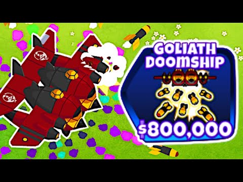 NEW 5-5-5 ACE PARAGON - The Goliath Doomship! (Bloons TD 6)