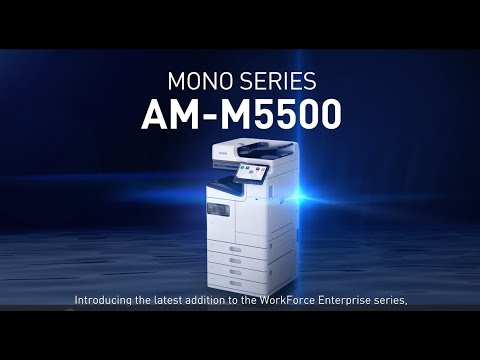 Epson AM-M5500 Mono Business Inkjet Printer (Product Range Video)
