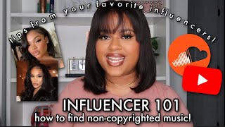 HOW I GET COPYRIGHT FREE MUSIC FOR VLOGS | TIPS FROM KIRAH OMINIQUE AND ALLYIAHSFACE