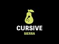 Cursive - Sierra (Karaoke)