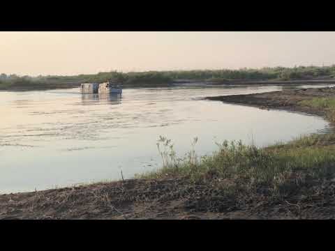 Hagglund in the lake