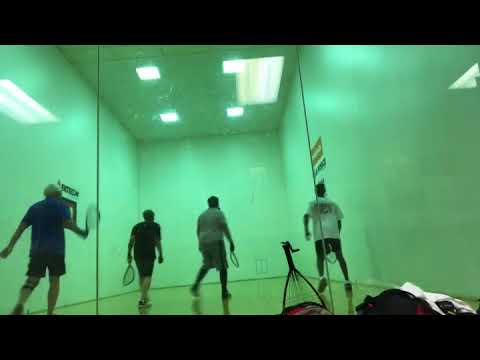 Behind the Back Racquetball killshot