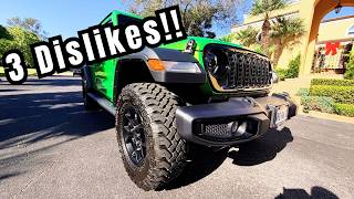 3 Dislikes for the New Wrangler and a Health Update