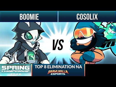 Boomie vs Cosolix - Top 8 Elimination - Spring Championship 2022 - NA 1v1