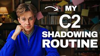 Do THIS to Shadow English Properly & Improve Your Speaking (B1 to C2)