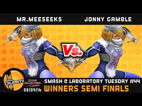 S@LT #44 | Jonny Gamble (Sheik) vs Mr.Meeseeks (Sheik, Puff) - Winners Semi Finals - Melee Singles