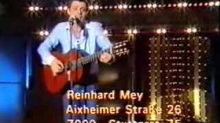 Reinhard Mey in der ZDF-Hitparade (1980)