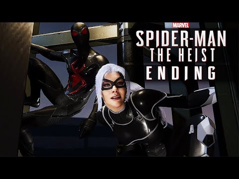 The Heist DLC ENDING FULL Walkthrough - SPIDER-MAN PS4 (2018)
