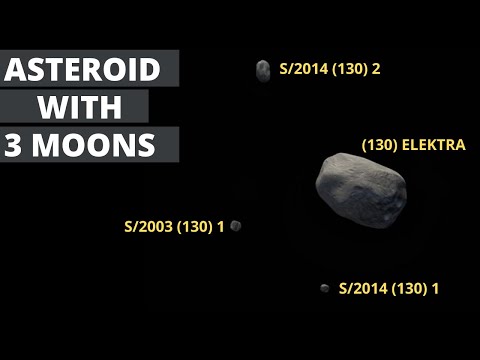 Astronomers Have Found the First Known Quadruple Asteroid  | #130_Elektra