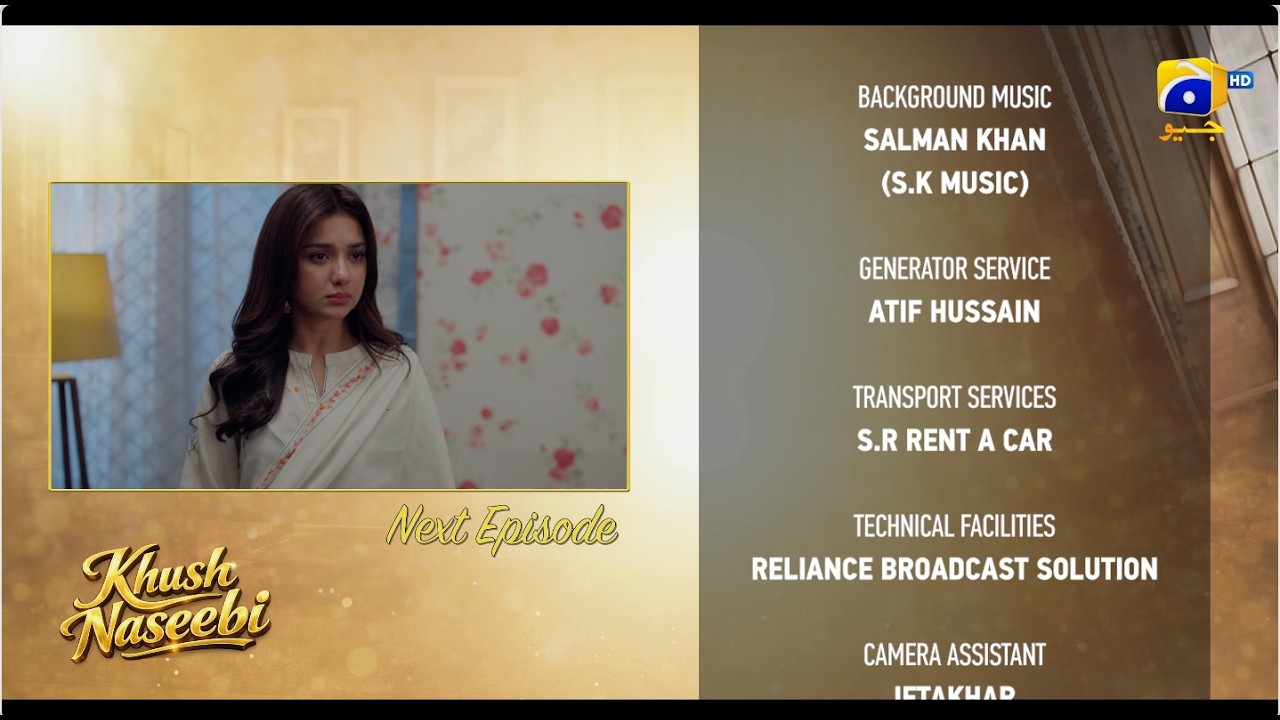 Khush Naseebi Episode 55 Teaser - 16th May 2026 - HAR PAL GEO