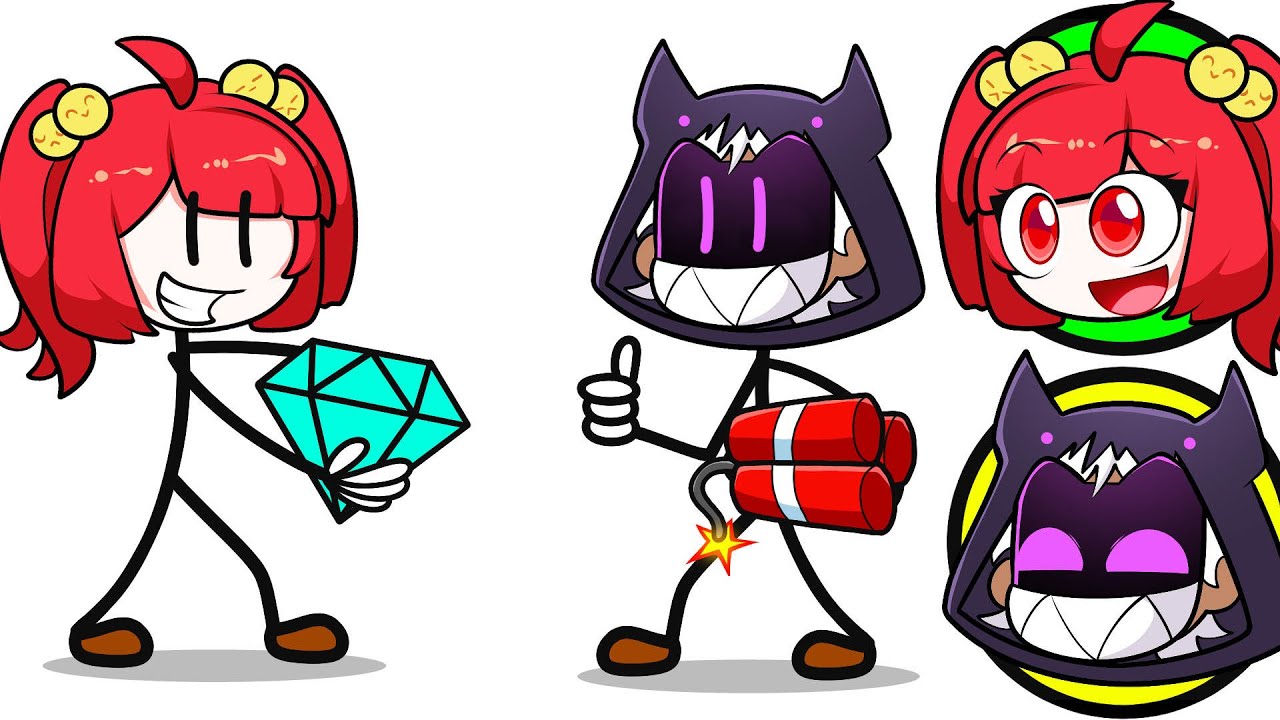 Viramos STICKMANS e vamos tentar FUGIR da PRISÃO | Turma da Batatinha