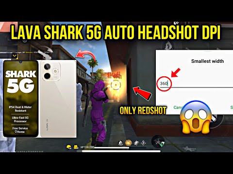 Lava shark 5g dpi setting free fire || best dpi for lava smartphone 