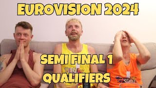 EUROVISION 2024 First Semi Final Qualifiers REACTION