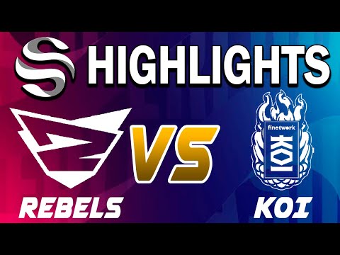 Rebels vs KOI Highlights - LEAGUE OF LEGENDS - SUPERLIGA - JORNADA 9