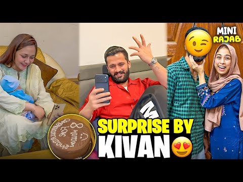 8 Million Surprise by Kivan and Emaan🥺Mini Rajab ny sb ko khush kr dia😍