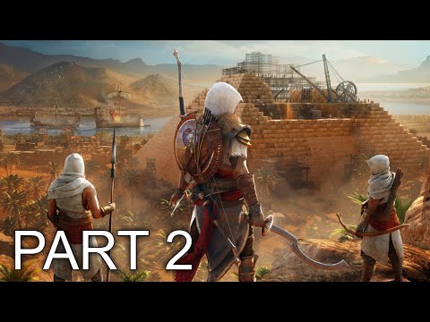 ASSASSIN'S CREED ORIGINS: The Hidden Ones DLC Walkthrough Gameplay Part 2 - THE KILLER SHADOW