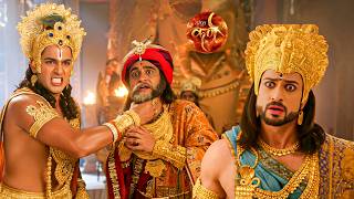 शकुनि के कुशब्द सुनकर वासुदेव ने दी सजा दुर्योधन के उड़े होश || Suryaputra Karn