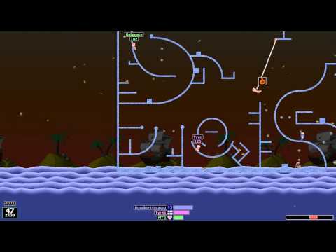 Worms matsi//shopper - Viivakenttä