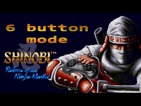 Shinobi III - 6 Button Mode