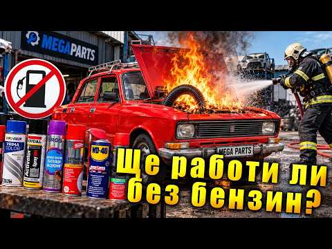 Ще работи ли МОСКВИЧ  без бензин - кое е най - доброто алтернативно гориво на спрей- MEGAPARTS.BG 🛠