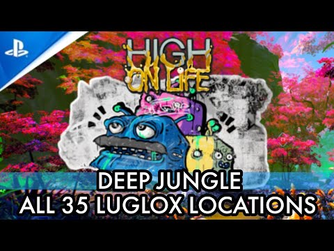 High on Life [PS5] - All 35 Deep Jungle Luglox Locations (Chests) | Luglox Genocide Trophy Guide
