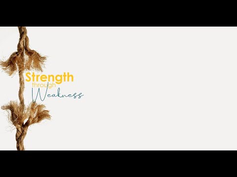 Peter Baker: 2 Corinthians 2:12-3:18 Strength through Weakness