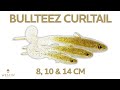 Westin BullTeez Curltail Gummifische 8cm - Bling Perch - 3g - 3 Stück