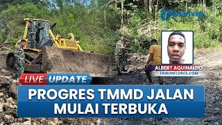 Hari Ke-4 Program TNI MMD di Kawasan Ende, Akses Jalan Aelipo-Fataatu Timur Mulai Terbuka