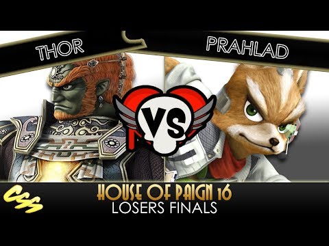 [House of Paign 16] Losers Finals: Thor (Ganondorf, Cloud) vs. Prahlad (Fox)