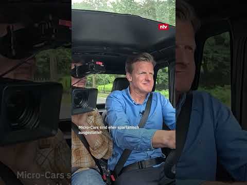 Video Thumbnail: Mit 15 schon Auto fahren: Micro-Cars erleben Boom