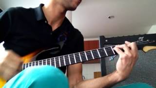 Franz Ferdinand I&#39;m your villain Guitar Cover