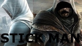 Tobuscus&#39;s Assassin&#39;s Creed Revelations Literal Trailer-Stick Man Version
