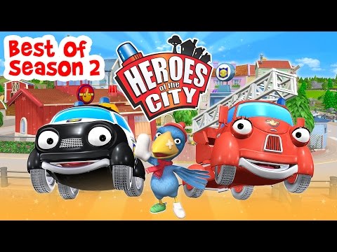 Heroes of the City - Best of Season 2 - Preschool Animation | Car Cartoons | Car Cartoons