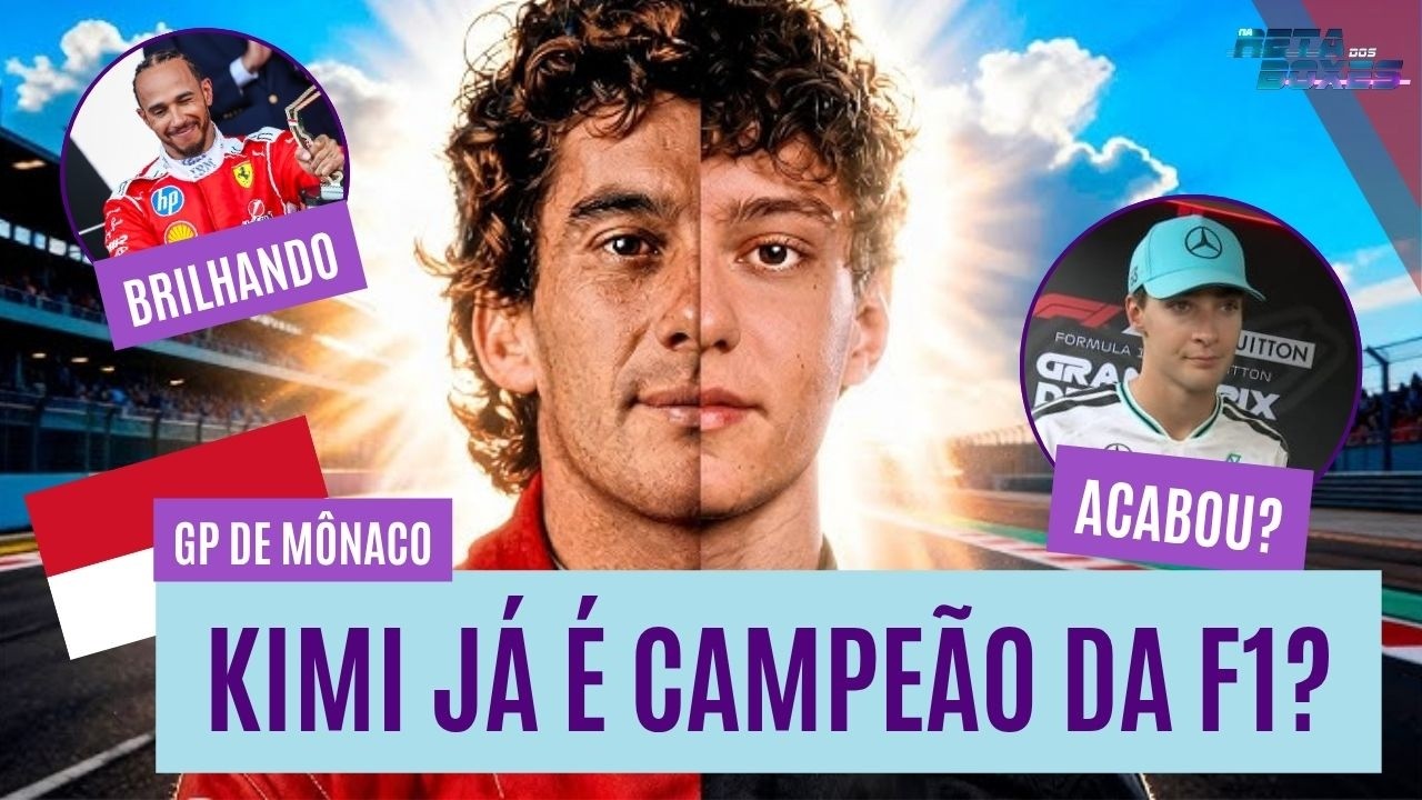 FENÔMENO ANTONELLI BRILHA EM MÔNACO; HAMILTON NO PÓDIO E LECLERC NO MURO | NA RETA DOS BOXES