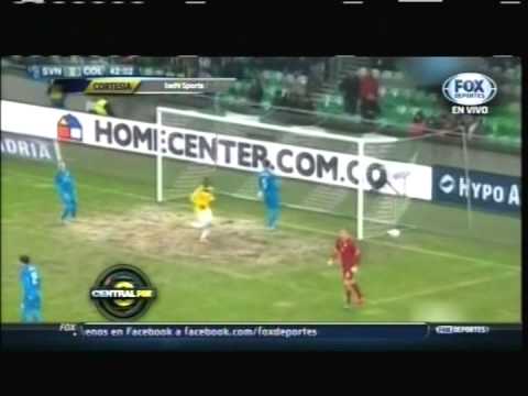 2014 November 18 Slovenia 0 Colombia 1 Friendly