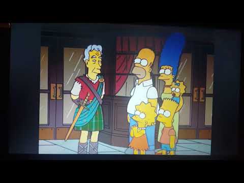 sir ian Mackellon - Don't say Macbeth - The Simpsons