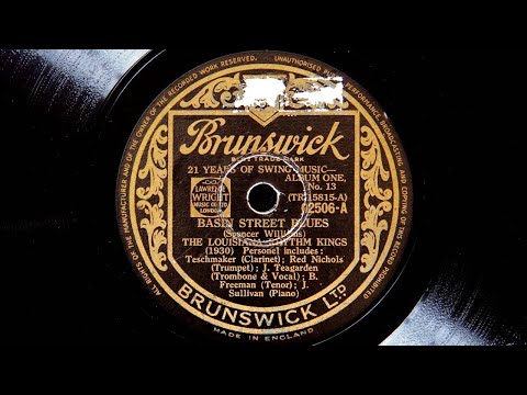 Louisiana Rhythm Kings - Basin Street Blues (1929)