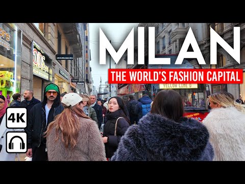 MILAN, Italy 🇮🇹 Elegance & Tradition | 4K Walking Tour