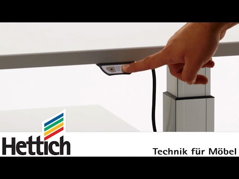 Hettich LegaDrive Systems: Tips for safe and convenient height adjustment of desks