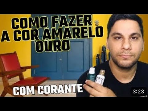 How to make the color gold yellow with food coloring.