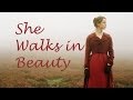She Walks In Beauty by Lord Byron (smiles that ...