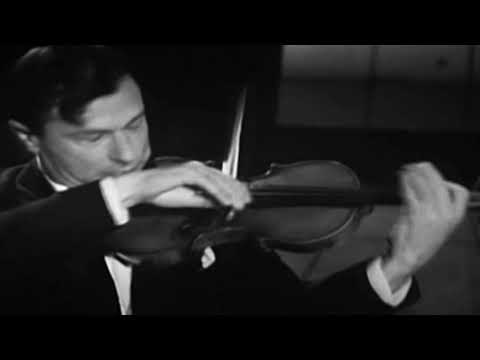 NATHAN MILSTEIN, violin.  N. Paganini - Caprices Op.1, Nos 5,11 (1957)
