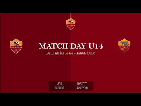 Campionato ragazzi U14 - SIS Roma vs Roma Nuoto