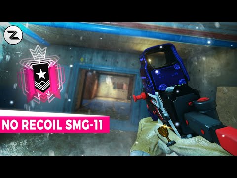 [4K] HOW TO GET *NO RECOIL* ON THE SMG-11 - RAINBOW SIX SIEGE