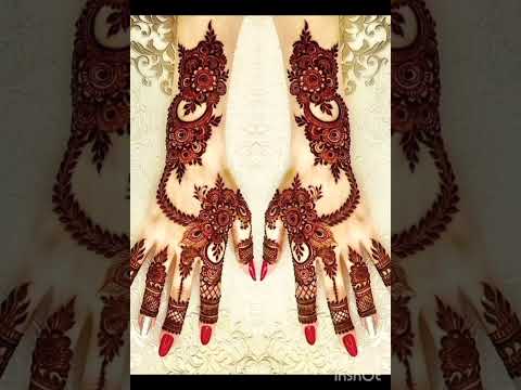 Full tutorial bridal Mehndi design || Brida Mehndi Design || Ifrah’s Mehndi Design