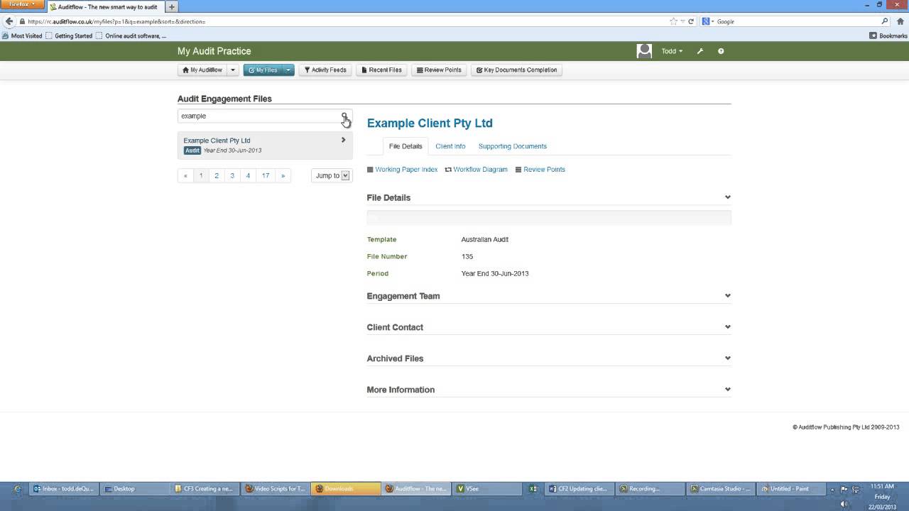 Updating Client Details