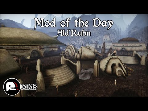 Morrowind Mod of the Day EP107 - Ald'Ruhn City Overhaul Showcase
